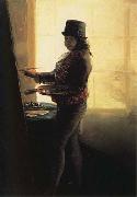 Francisco Goya Self-Portrait in the Studio Spain oil painting artist